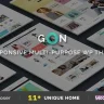 Gon | Responsive Multi-Purpose WordPress Theme | Free